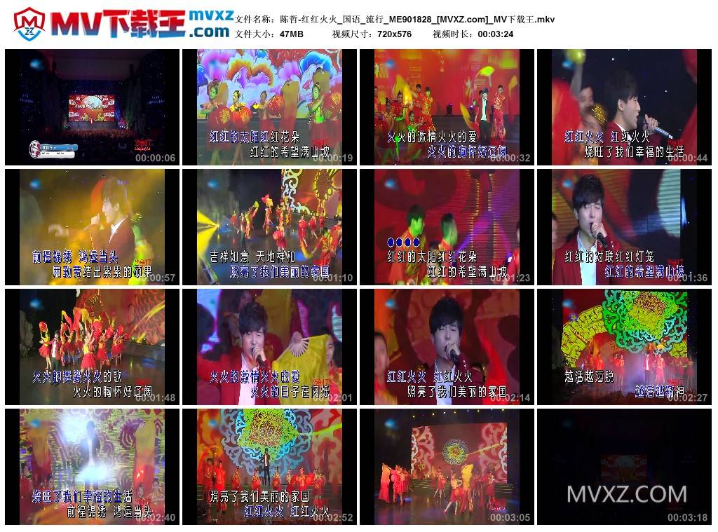 陈哲-红红火火_国语_流行_ME901828